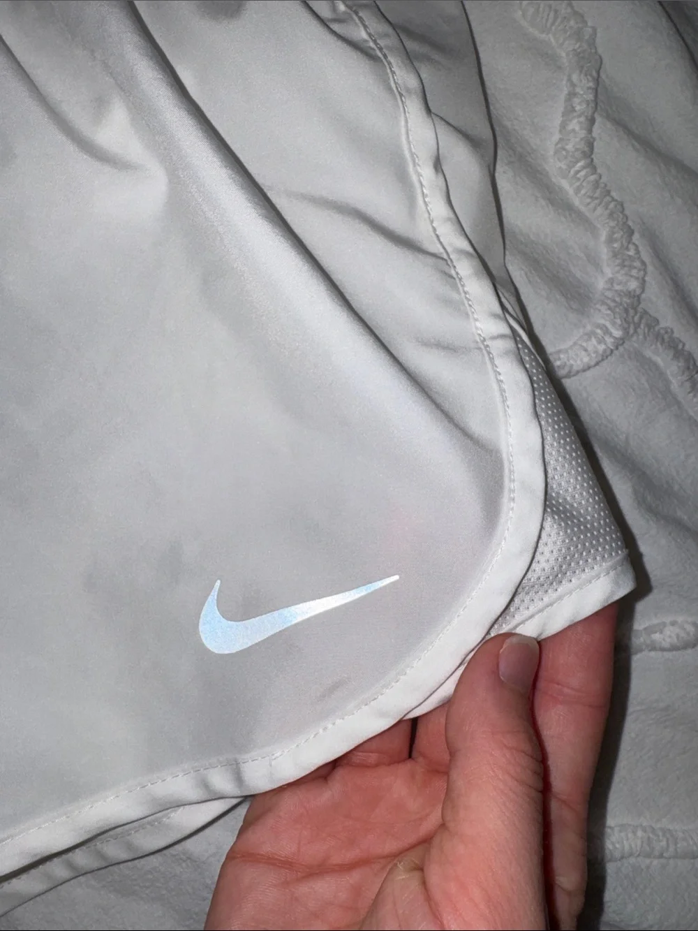 Nike White Dry Fit Shorts